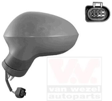 Зеркало наружное заднего вида левое Van Wezel 4940807