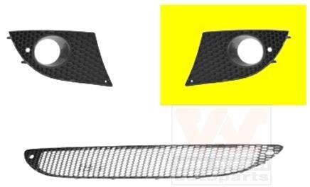 Решетка бампера переднего (заглушка) левая Van Wezel 4941593