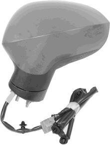 Зеркало наружное заднего вида левое Van Wezel 4944817