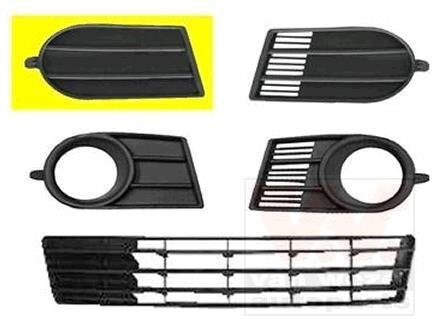 Решетка бампера переднего (заглушка) правая Van Wezel 5222592