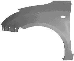 Крыло переднее левое Van Wezel 5222655