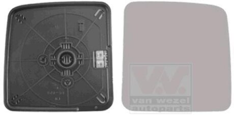 Зеркальный элемент правый Van Wezel 5235838
