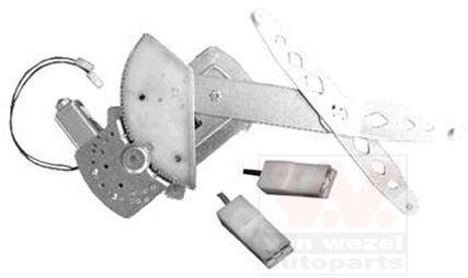 Стеклоподъемник правый Van Wezel 5263262