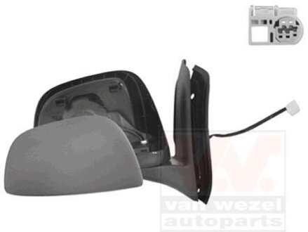Зеркало наружное заднего вида правое Van Wezel 5263808