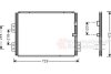 Радиатор кондиционера (Конденсатор) Van Wezel 53005277 (фото 1)