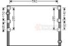 Радиатор кондиционера (Конденсатор) Van Wezel 53005278 (фото 1)
