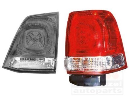 Фонарь задний внешний правый Van Wezel 5384922