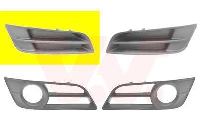 Решетка бампера переднего (заглушка) правая Van Wezel 5396592