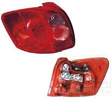 Фонарь задний левый Van Wezel 5405933