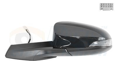 Зеркало наружное заднего вида левое Van Wezel 5411807