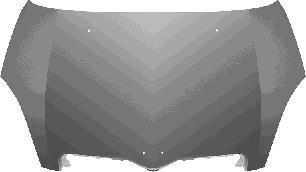 Капот Van Wezel 5430660