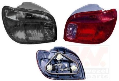 Фонарь задний правый Van Wezel 5431934