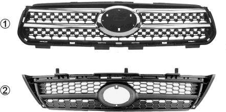 Решетка радиатора Van Wezel 5470510