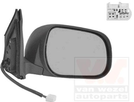 Зеркало наружное заднего вида правое Van Wezel 5470808