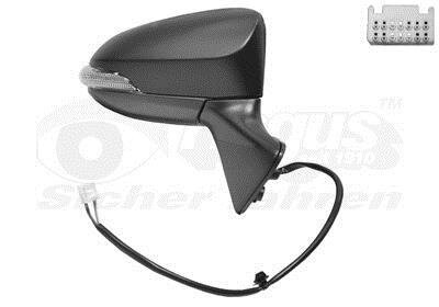 Зеркало наружное заднего вида правое Van Wezel 5493818