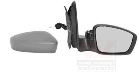 Зеркало наружное заднего вида правое Van Wezel 5701814