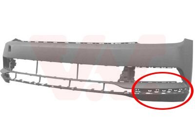 Бампер передний Van Wezel 5742577