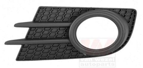 Решетка бампера переднего (заглушка) левая Van Wezel 5746593