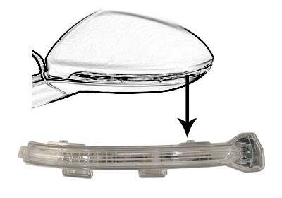 Повторитель указателя поворота в зеркале Van Wezel 5766915