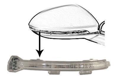 Повторитель указателя поворота в зеркале Van Wezel 5766916