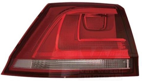 Фонарь задний внешний левый Van Wezel 5767931