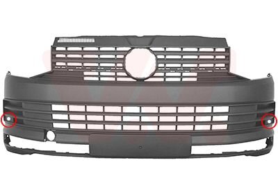 Бампер передний Van Wezel 5791571