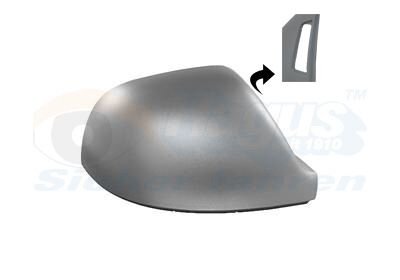 Крышка бокового зеркала правого Van Wezel 5791846