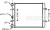 Радіатор охолодження VW Golf IV 1.4-1.6 97-06/Skoda Octavia 1.4/1.6 96-10 Van Wezel 58002152 (фото 4)