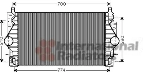 Интеркулер Van Wezel 58004246