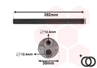 Осушитель кондиционера Van Wezel 5800D212