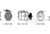 Компресор кондиціонера VW T5 1.9TDI/2.5TDI/5.0TDI 03-10 Van Wezel 5800K087 (фото 2)