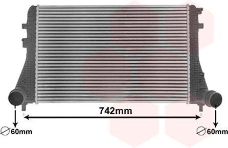 Интеркулер Van Wezel 58014701
