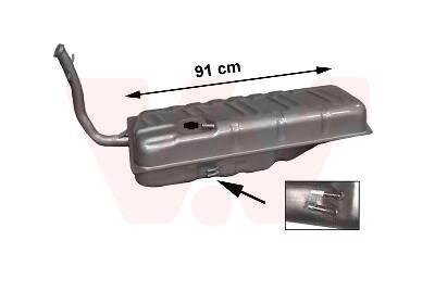 Топливный бак Van Wezel 5820081