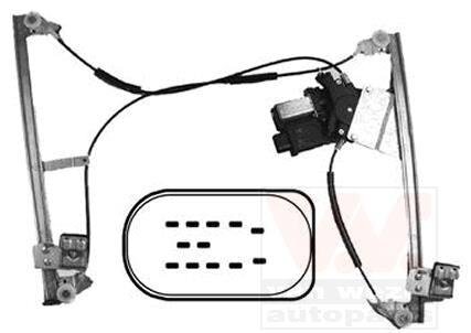 Стеклоподъемник правый Van Wezel 5825262