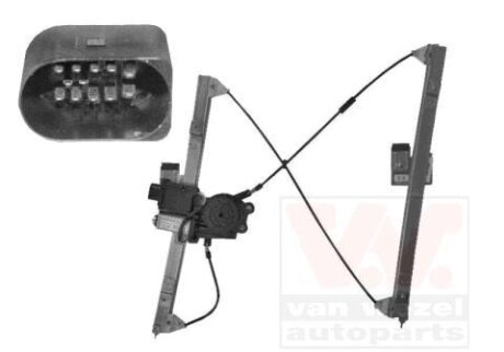Стеклоподъемник правый Van Wezel 5826262