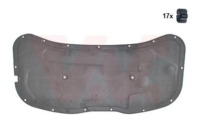 Шумоизоляция подкапотная Van Wezel 5827460