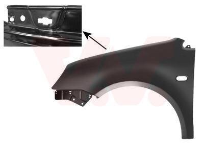 Крыло переднее левое Van Wezel 5827655B