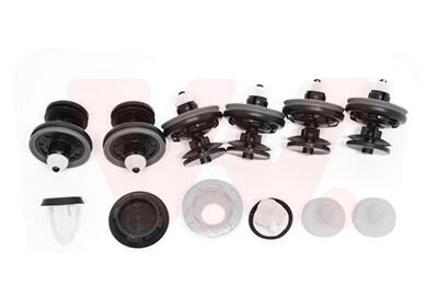 Крепление монтажное двери, комплект Van Wezel 5827799