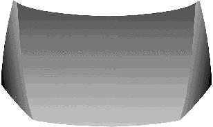 Капот Van Wezel 5828660