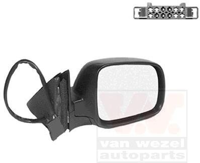 Зеркало наружное заднего вида правое Van Wezel 5837808