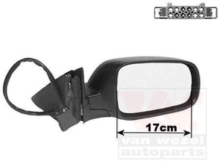 Зеркало наружное заднего вида правое Van Wezel 5837818