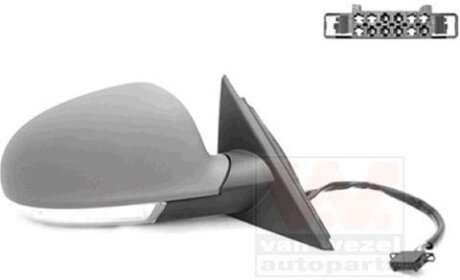 Зеркало наружное заднего вида правое Van Wezel 5838806