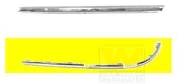 Накладка бампера заднего левая Van Wezel 5839557