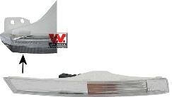 Фонарь указателя поворота правый Van Wezel 5839910