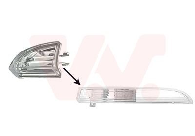 Отражатель света передний левый Van Wezel 5841973