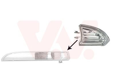Отражатель света передний правый Van Wezel 5841974