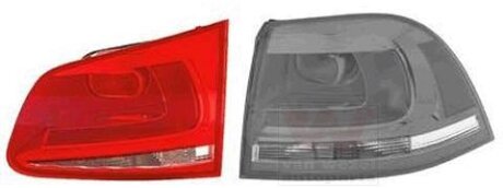 Фонарь задний внутренний правый Van Wezel 5848934