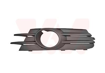 Решетка бампера переднего (заглушка) левая Van Wezel 5849593