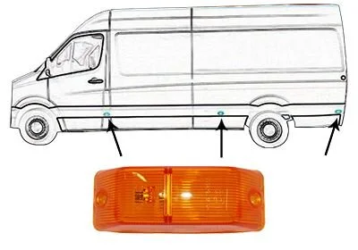 Фонарь габаритный Van Wezel 5862975