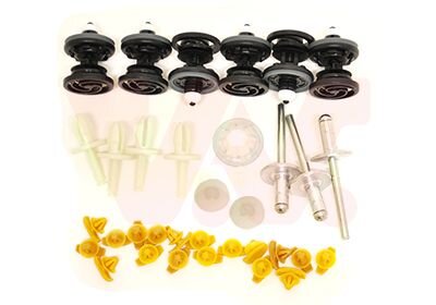 Крепление монтажное двери, комплект Van Wezel 5863799